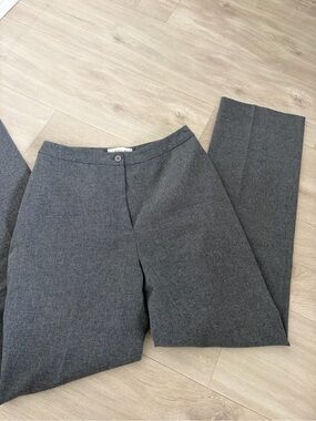 Classic Gray Dress Pants - Tailored Straight Leg